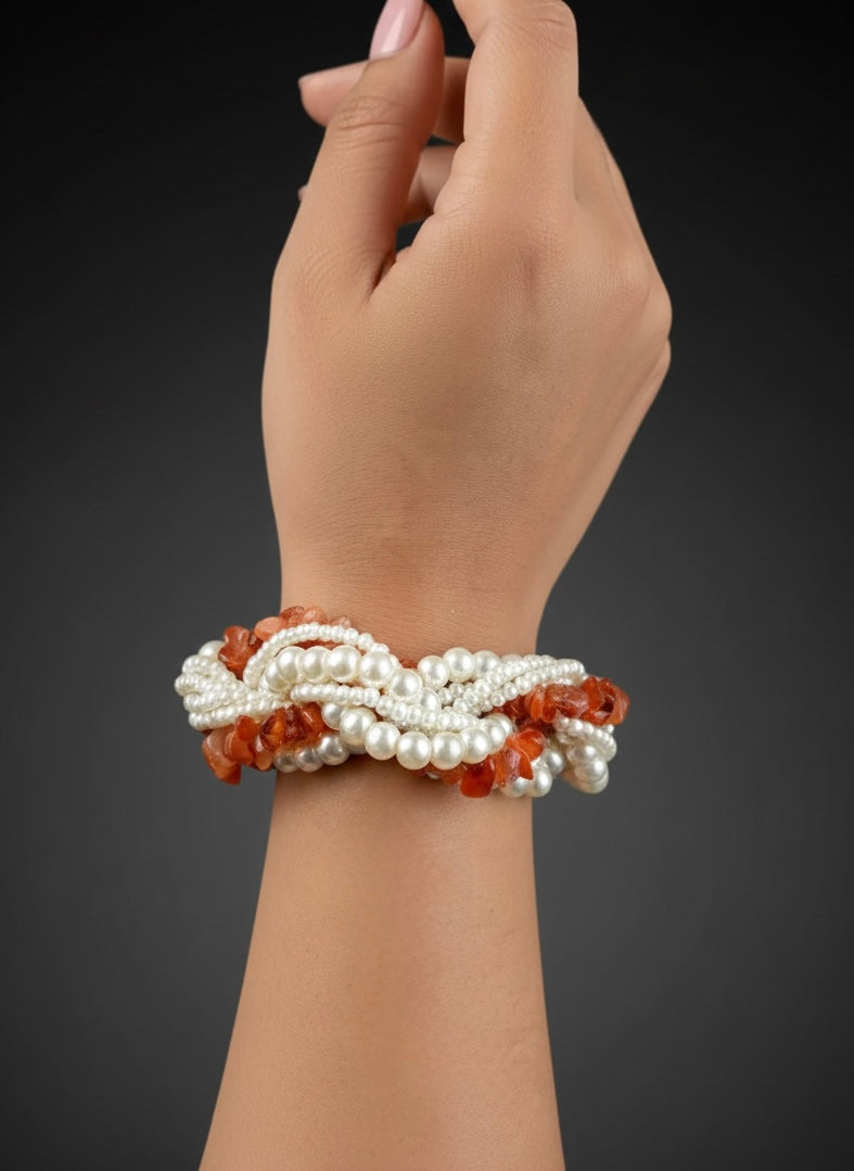 Lehar Pearl Handmade Bracelet