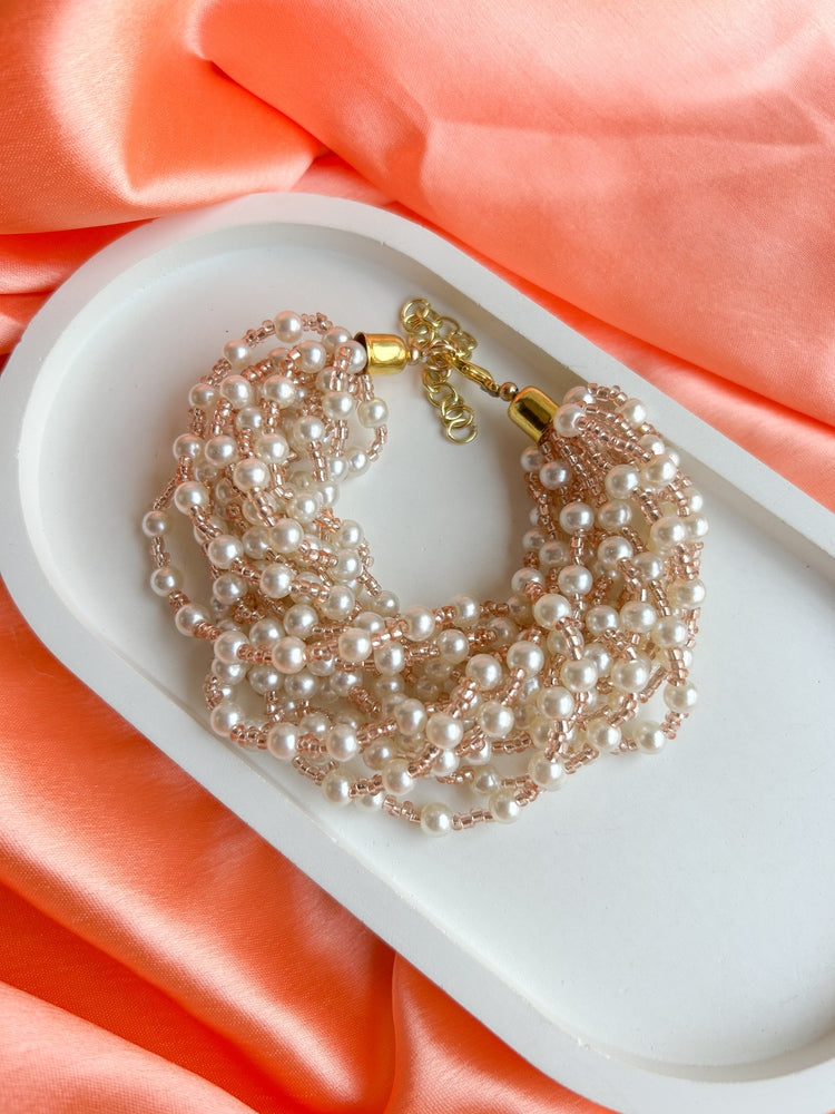 Rosalie Pearl Handmade Bracelet