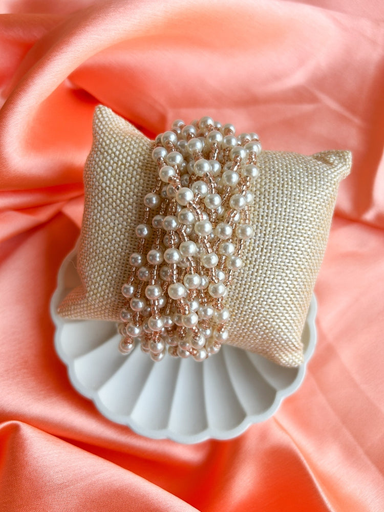 Rosalie Pearl Handmade Bracelet