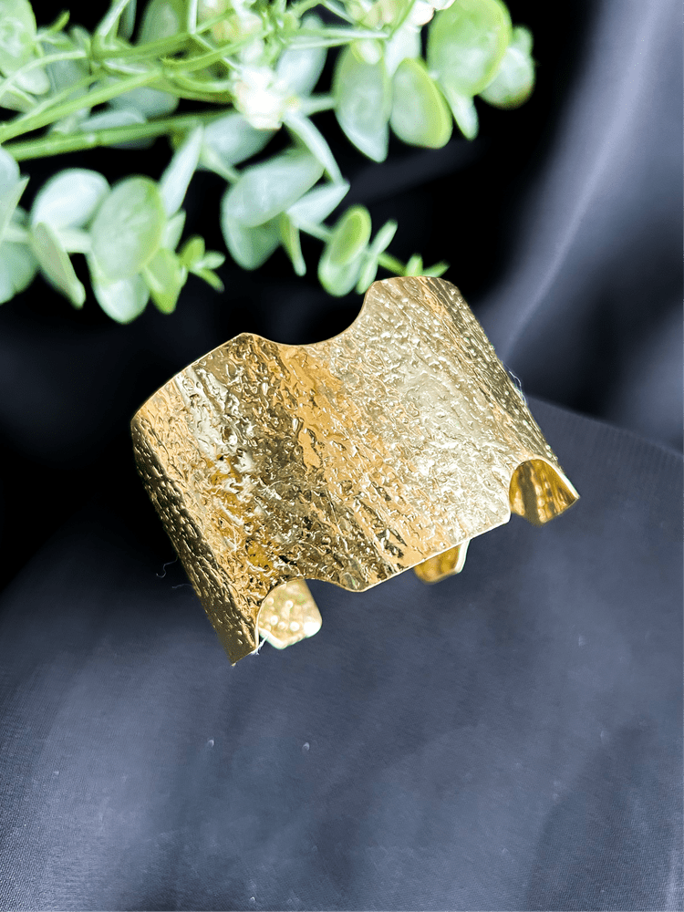 Cecilia Brass Cuff Bracelet