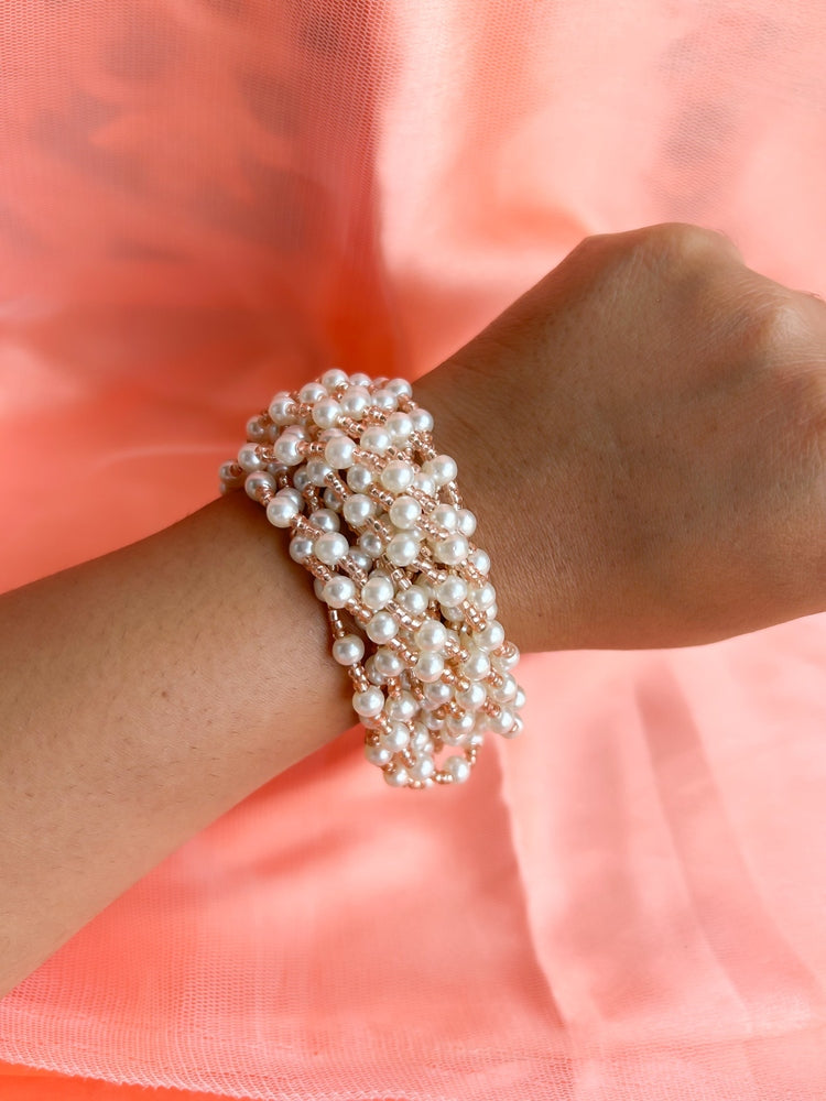 Rosalie Pearl Handmade Bracelet