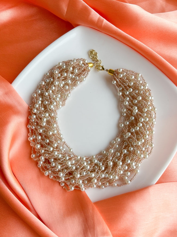 Rosalie Pearl Handmade Necklace