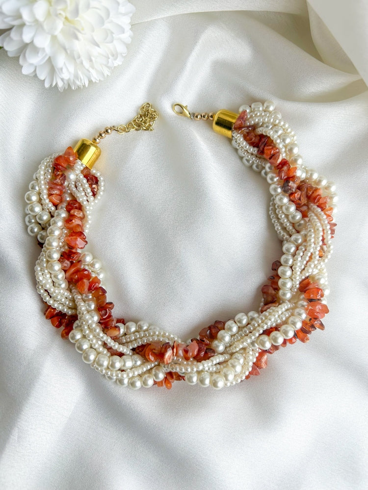 Lehar Pearl Handmade Necklace