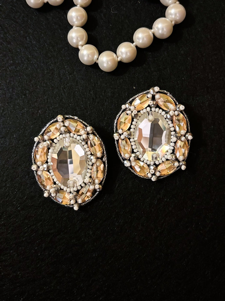 Taara Handmade Beaded Stud Earrings