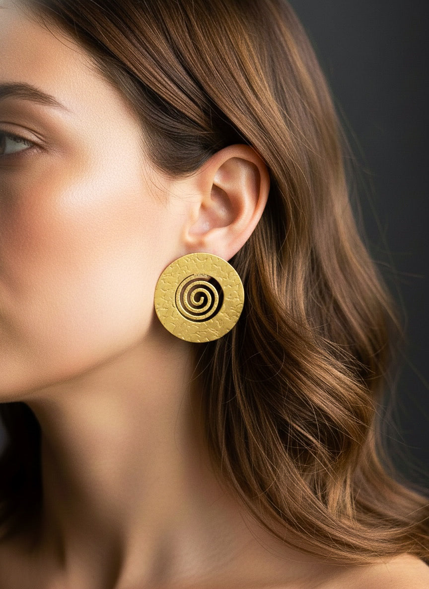 Spiral Twist Earrings