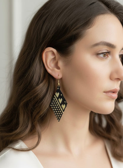 Tribal Hearts Earrings