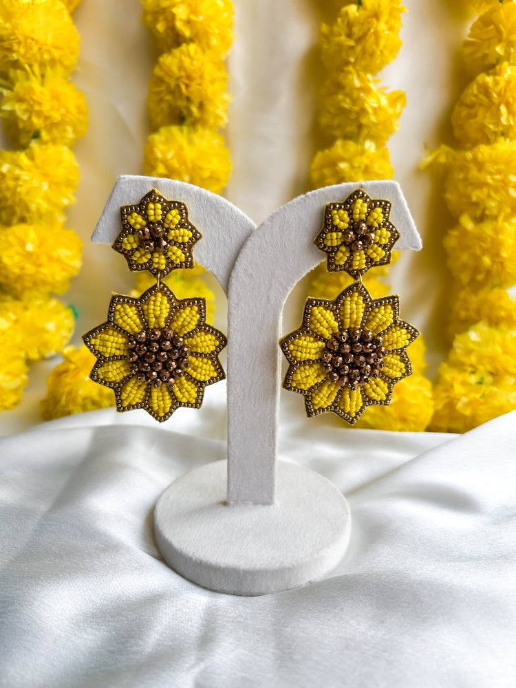Surajmukhi (Sunflower) Handmade Haldi Full Set