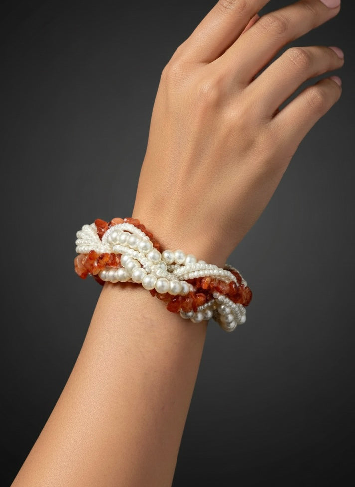 Lehar Pearl Handmade Bracelet