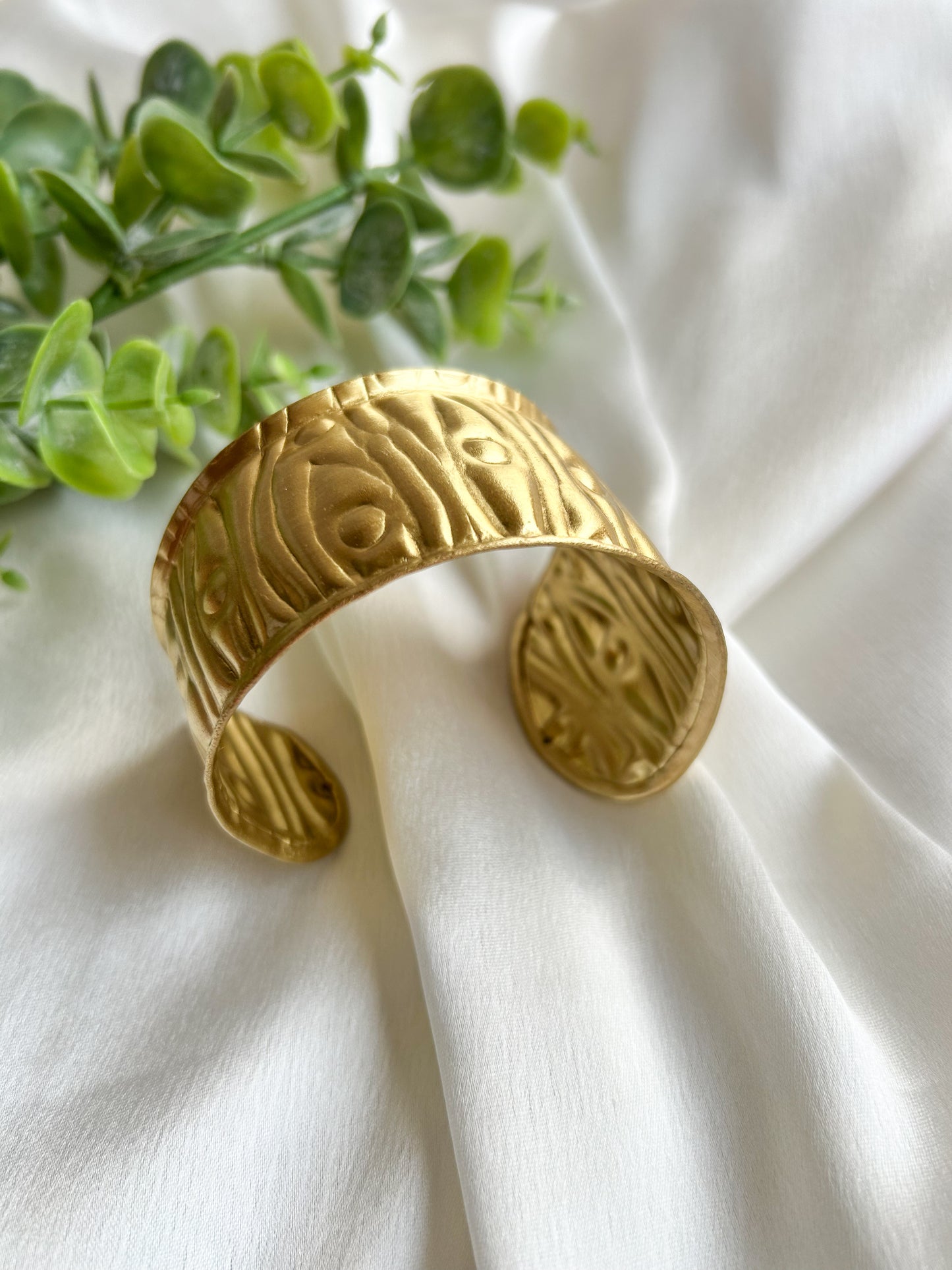 Anaya Brass Cuff Bracelet