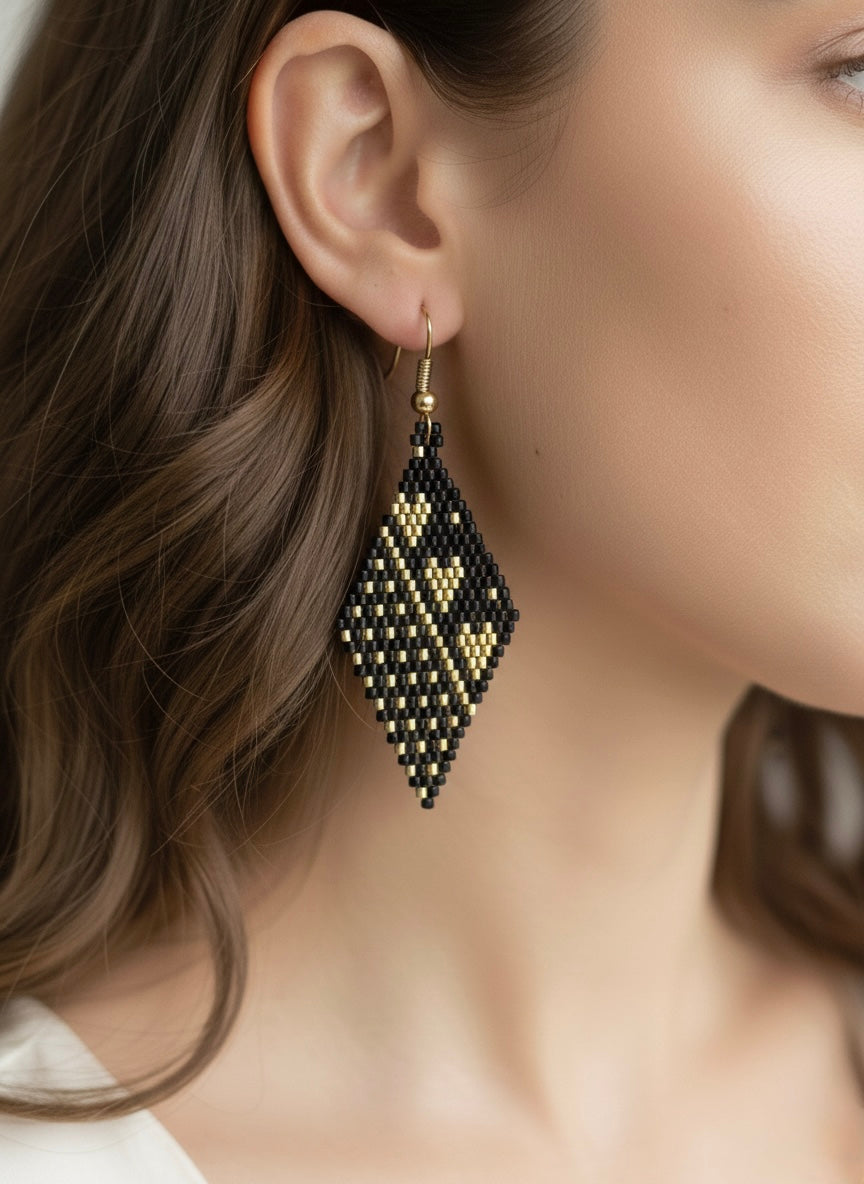Tribal Hearts Earrings