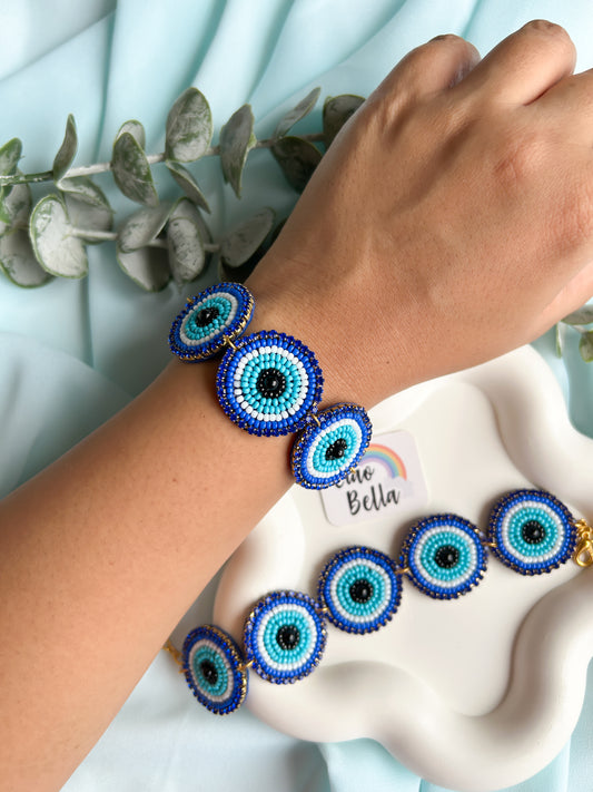 Mystic Evil Eye Handmade Beaded Bracelet