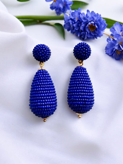 Sapphire Drop Earrings