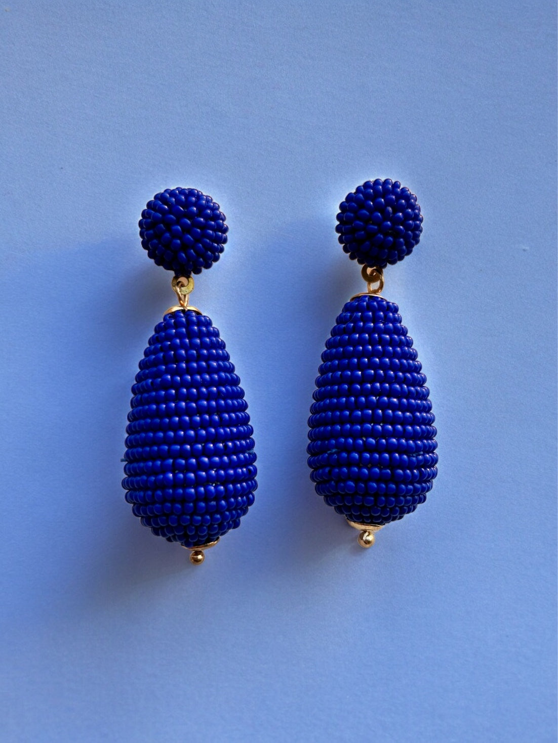 Sapphire Drop Earrings