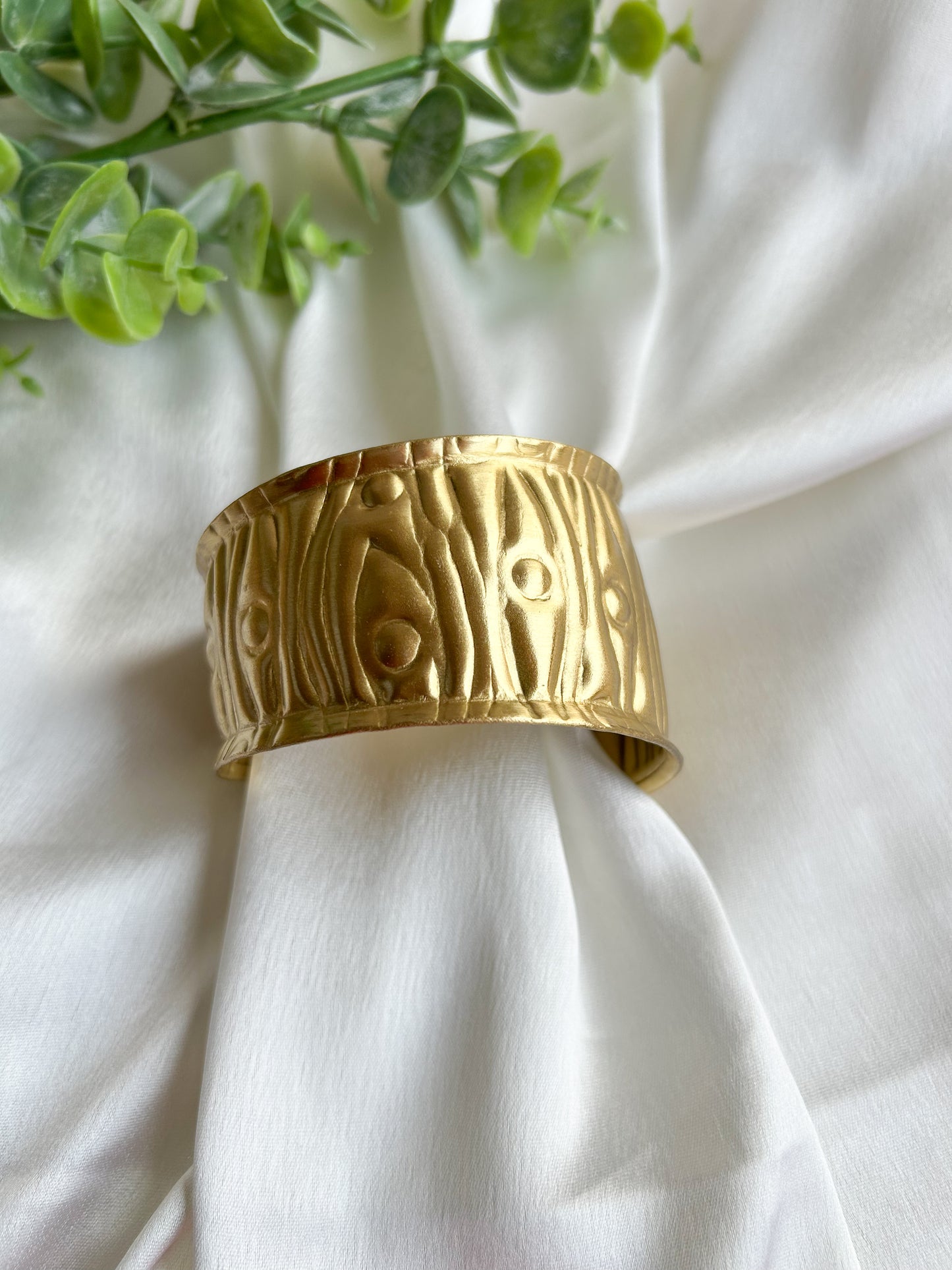 Anaya Brass Cuff Bracelet