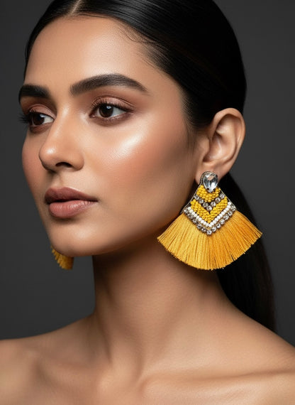 Sunshine Tassel Earrings