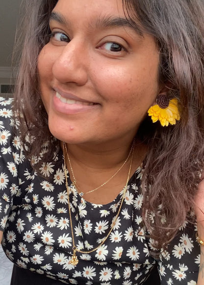 Sunflower Sparkle Earrings