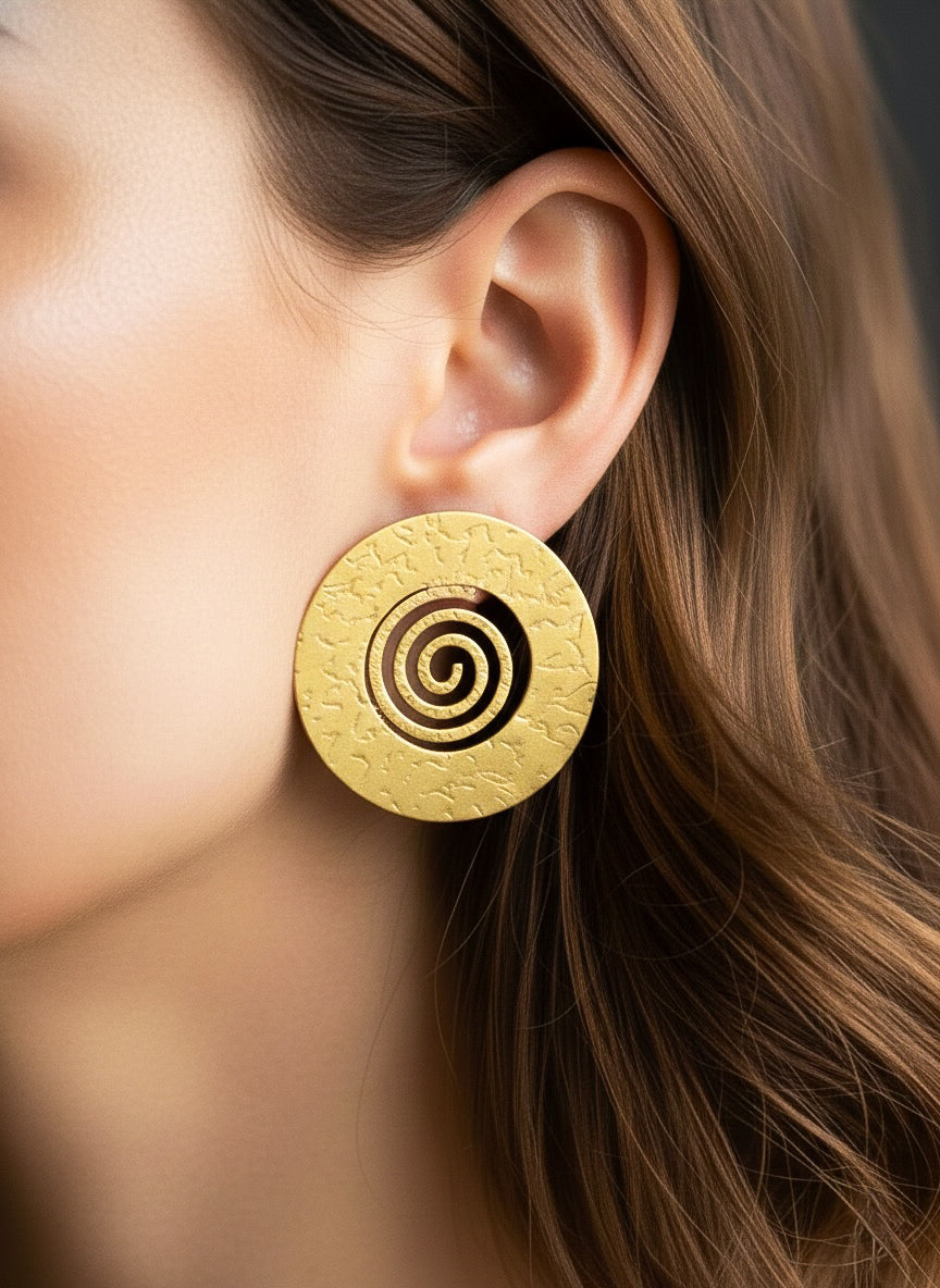 Spiral Twist Earrings