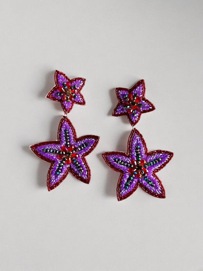 Regal Starfish Jewels Earrings