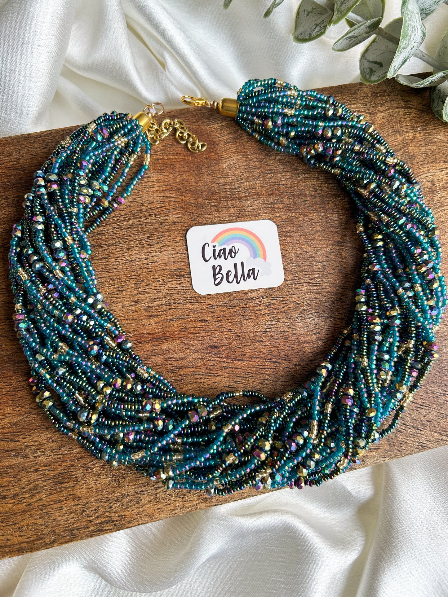 Aaranya Handmade Beaded Necklace