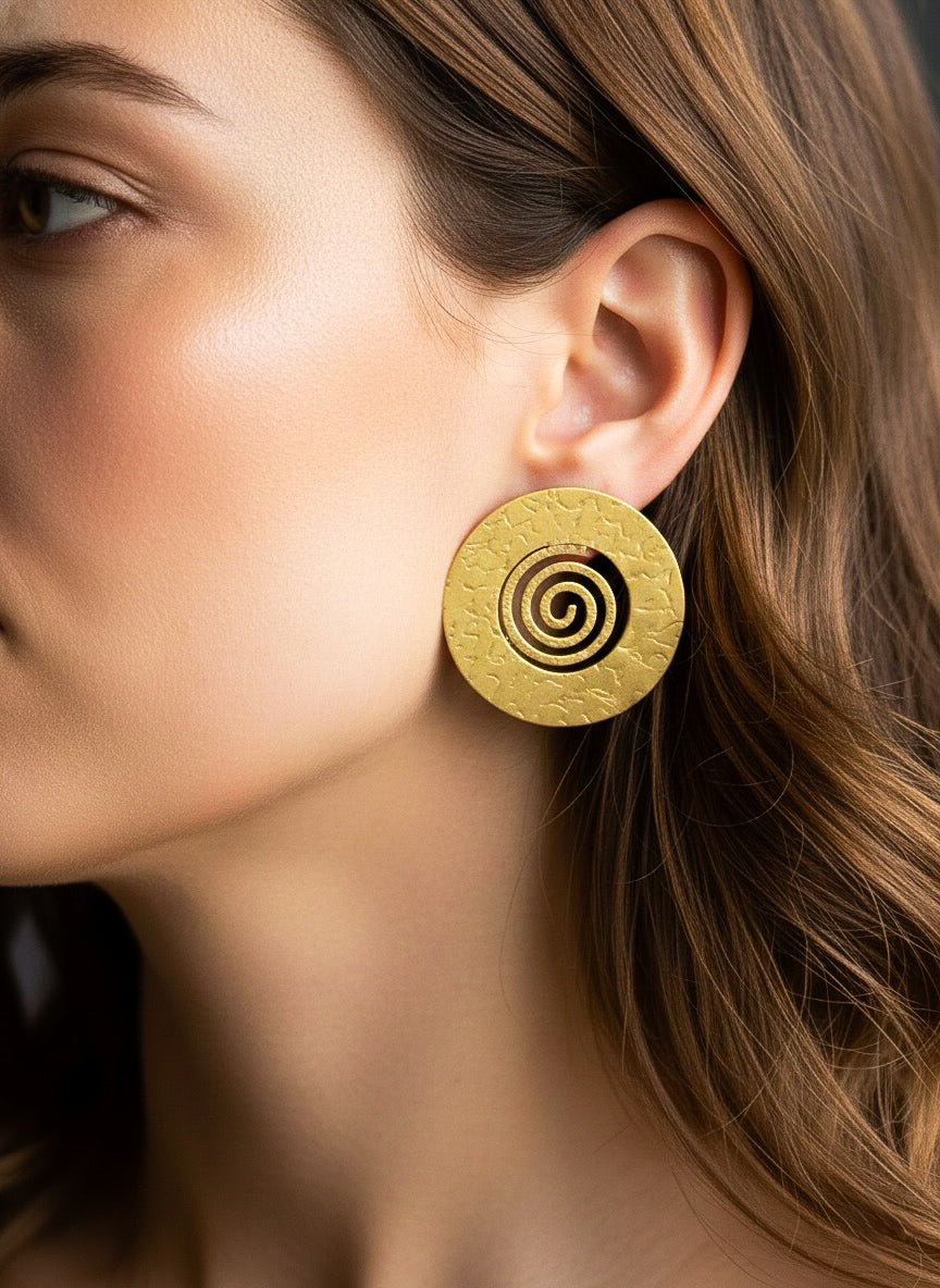 Spiral Twist Earrings