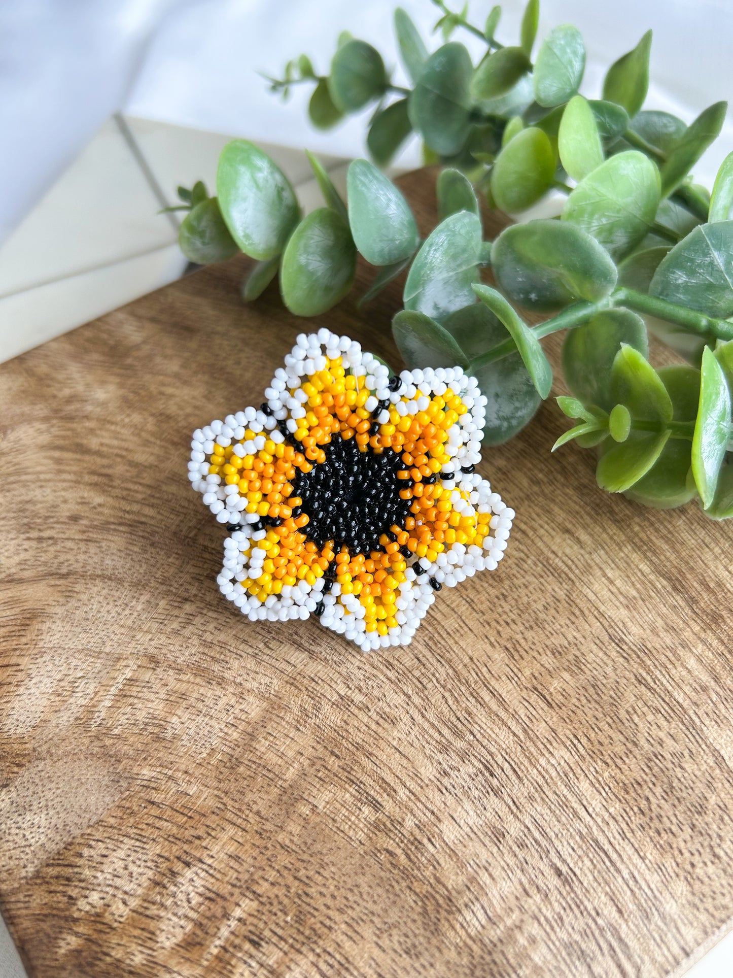 Sun-Kissed Flower Ring