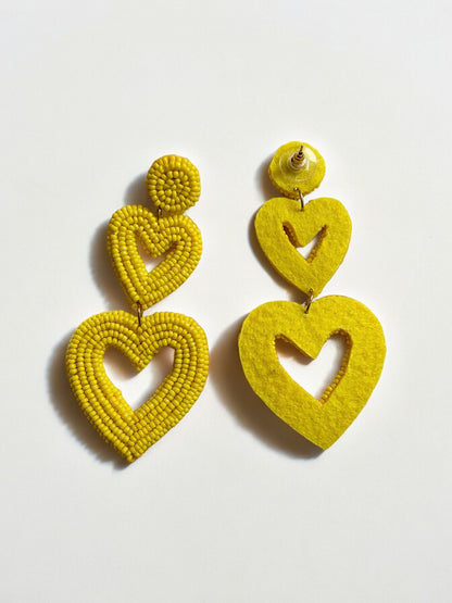 Sunshine Heartbeats Earrings