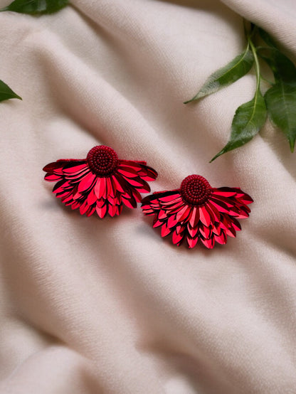 Scarlet Sparkle Earrings