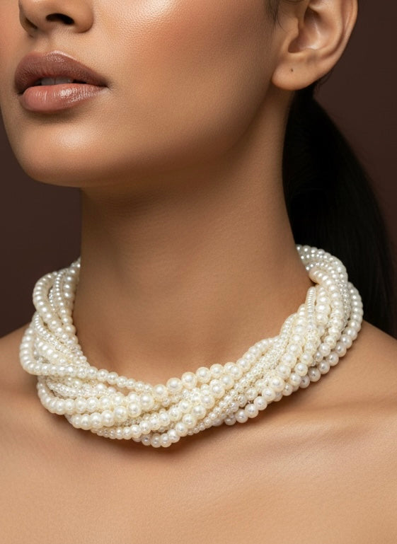 Maya Pearl Handmade Necklace