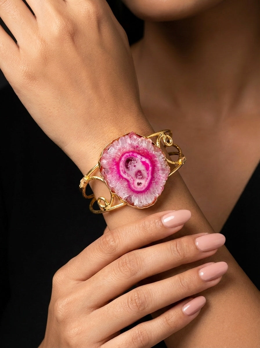 Valentina Glow Brass Bracelet