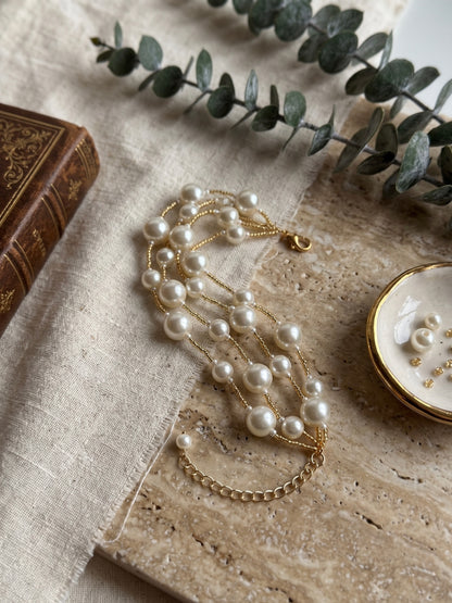 Serena Pearl Handmade Beaded Bracelet
