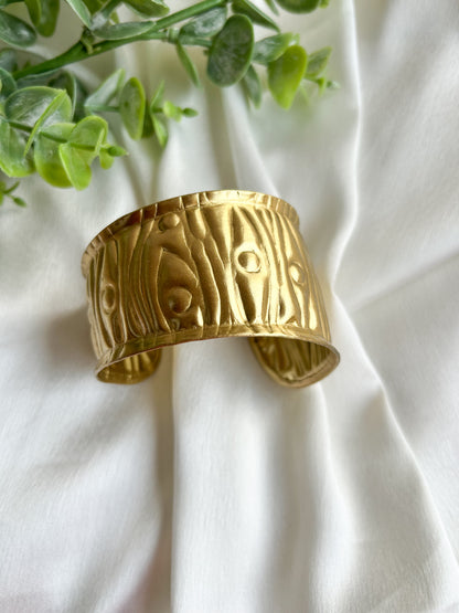 Anaya Brass Cuff Bracelet