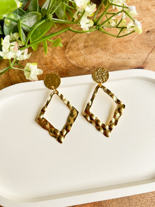 Mila Brass Earrings