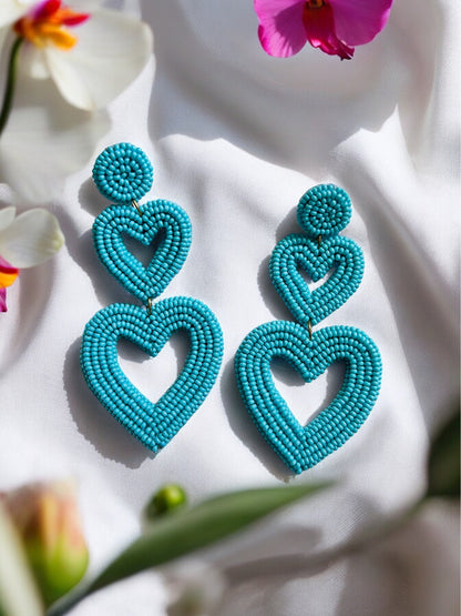 True Blue Romance Earrings