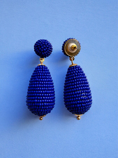 Sapphire Drop Earrings