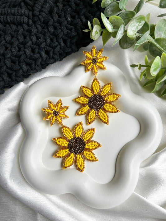 Surajmukhi (Sunflower) Earrings