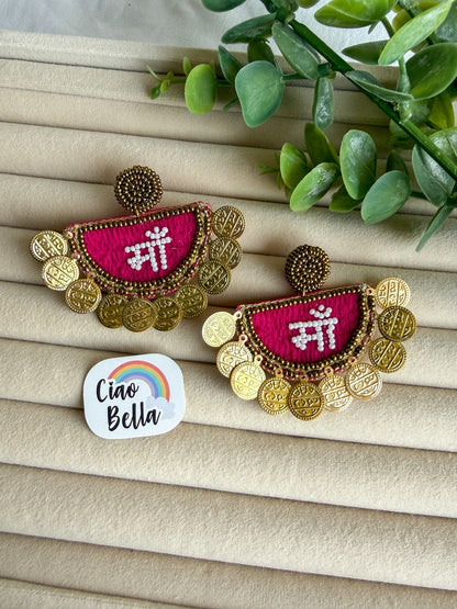 Maa Handmade Beaded Earrings
