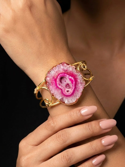 Valentina Glow Brass Bracelet