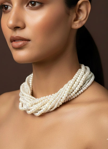 Maya Pearl Handmade Necklace