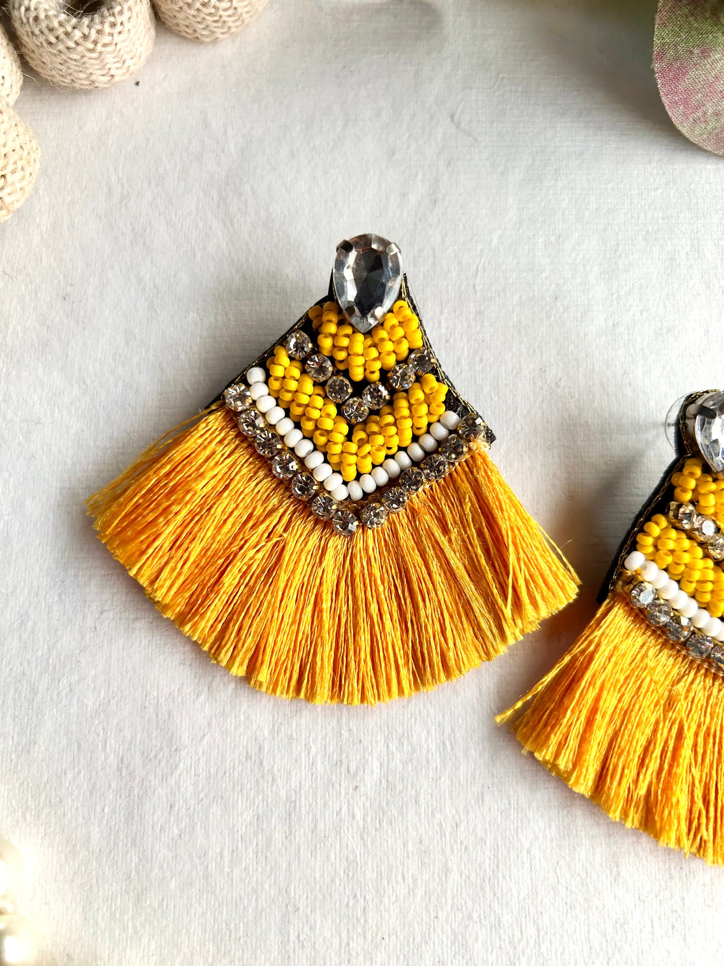 Sunshine Tassel Earrings