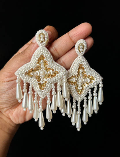 Sahiba Handmade Beaded Earrings