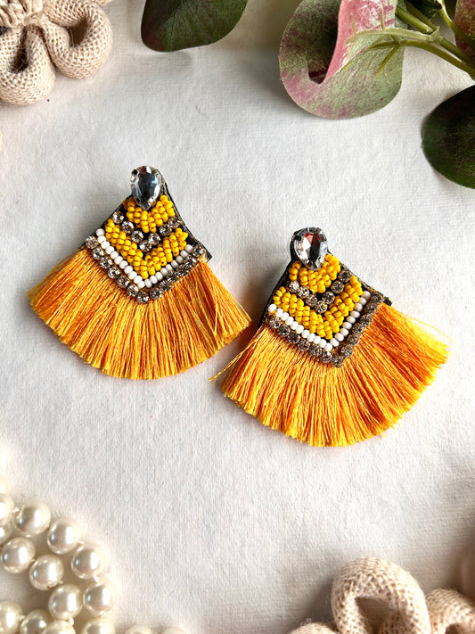 Sunshine Tassel Earrings