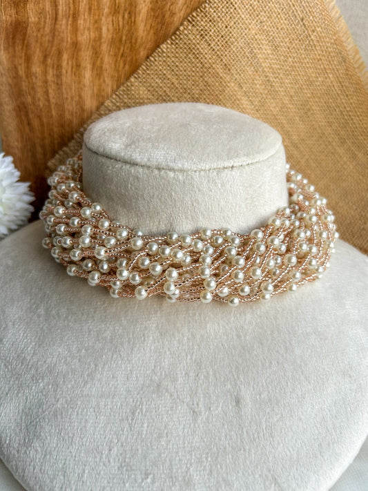 Rosalie Pearl Handmade Necklace