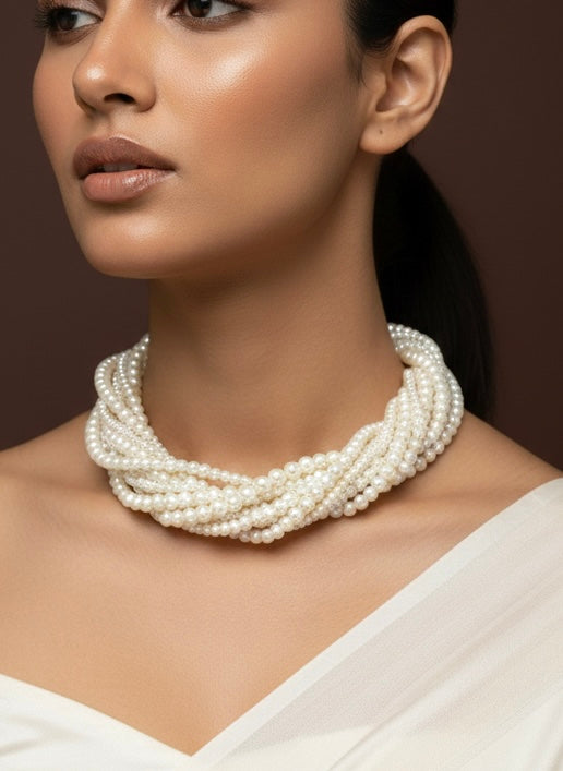 Maya Pearl Handmade Necklace