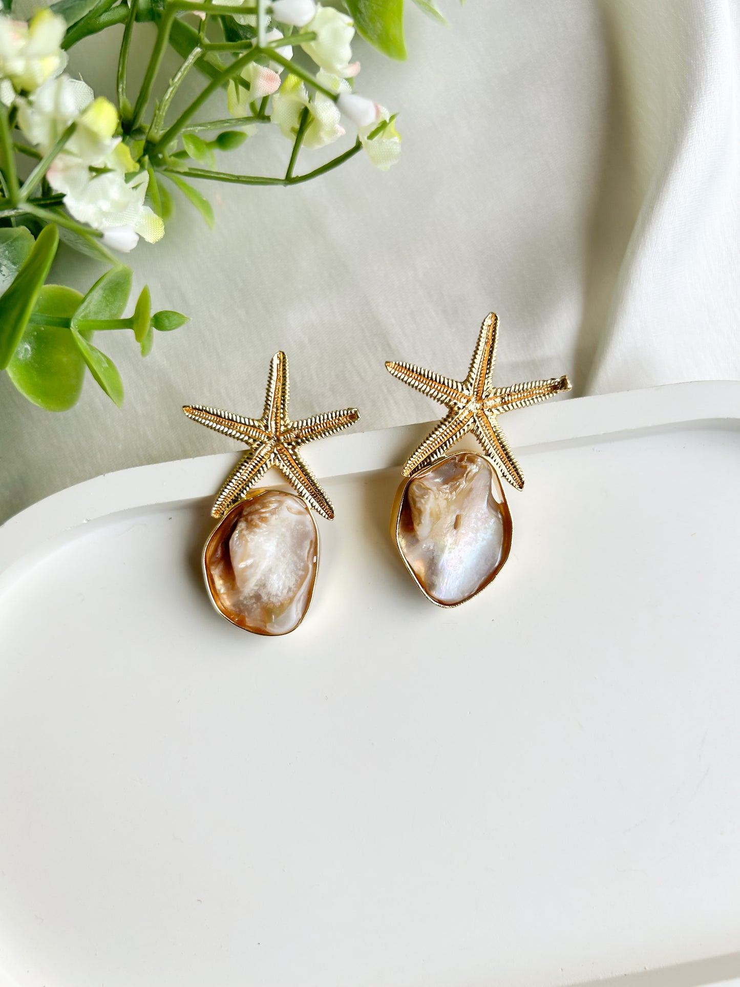 Starfish Earrings