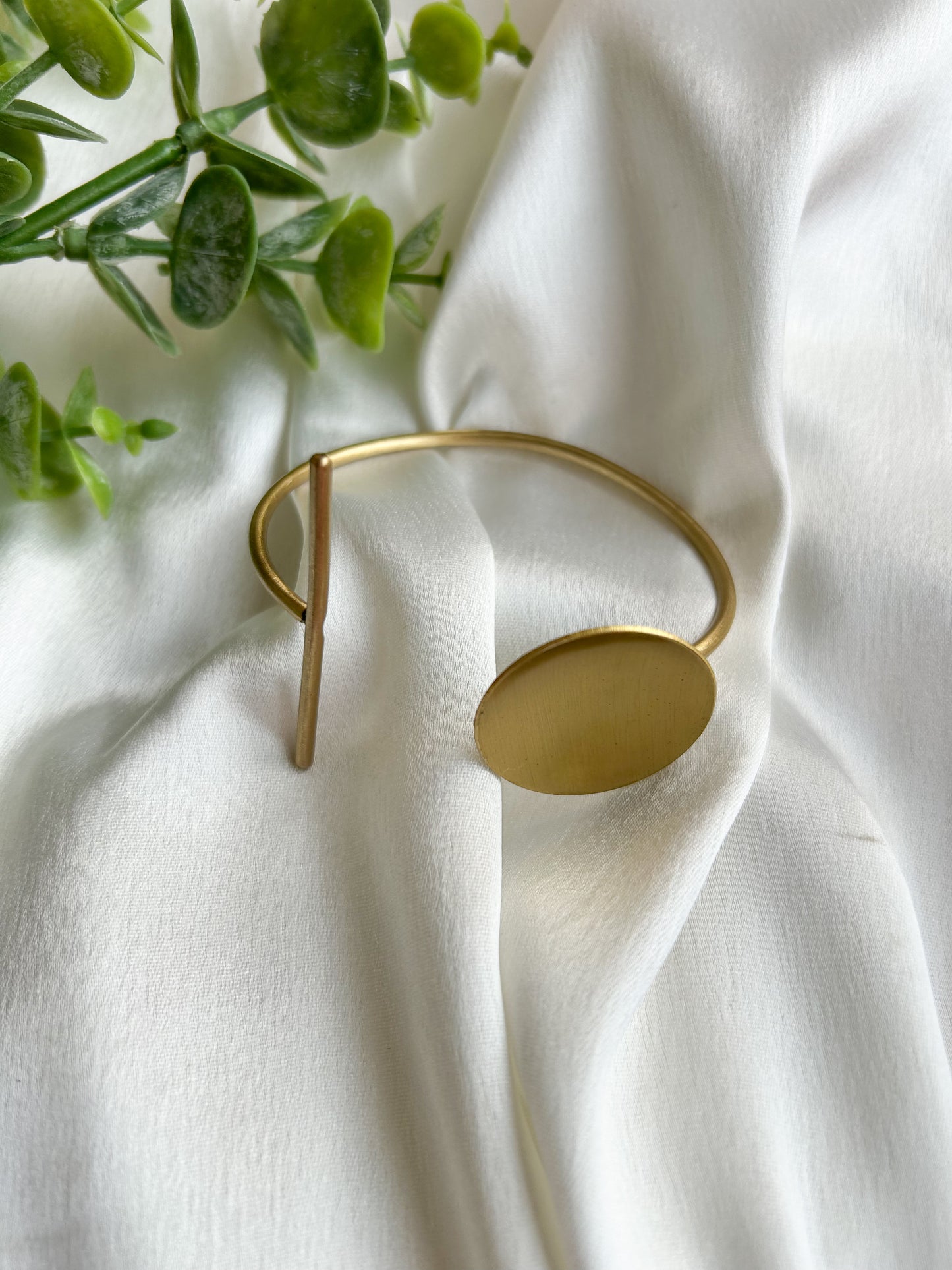 Talia Brass Cuff Bracelet