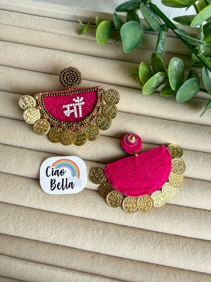 Maa Handmade Beaded Earrings