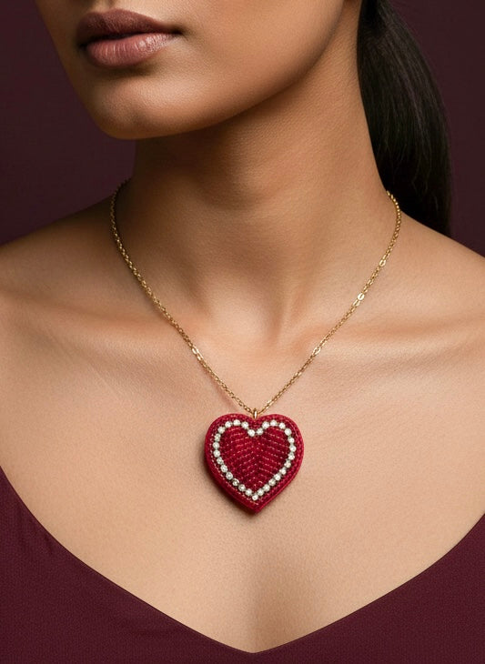 Eternal Love Handmade Beaded Necklace