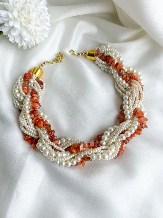 Lehar Pearl Handmade Necklace