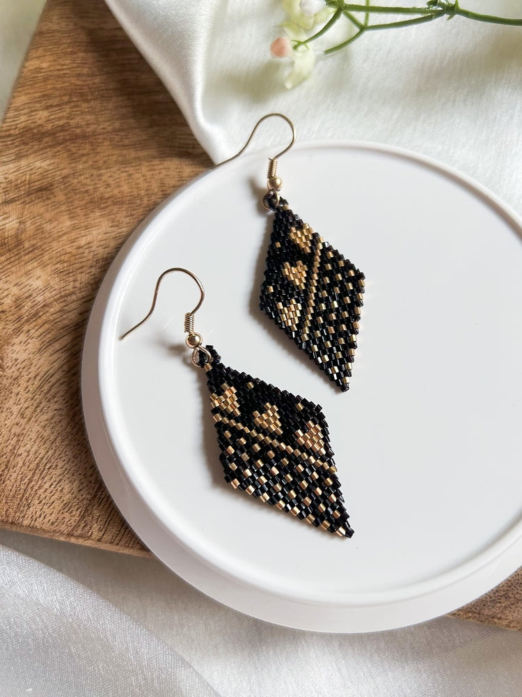 Tribal Hearts Earrings