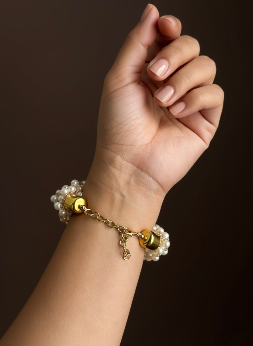 Rosalie Pearl Handmade Bracelet